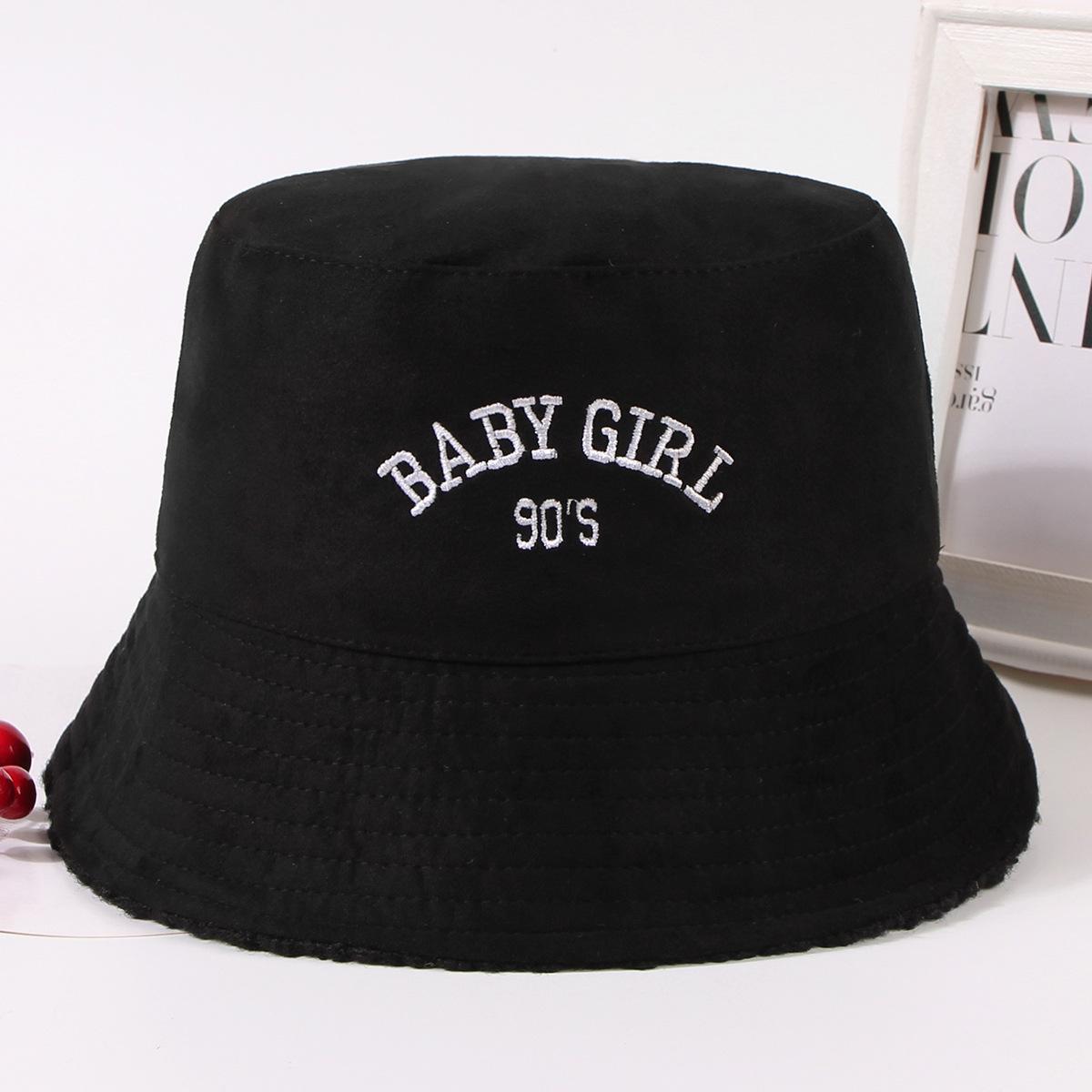 Style Versatile Hat Exquisite Letter Embroidery Womens Hatscaps Fishermans чорний
Style Versatile Hat Exquisite Letter Embroidery Womens Hatscaps Fishermans чорний