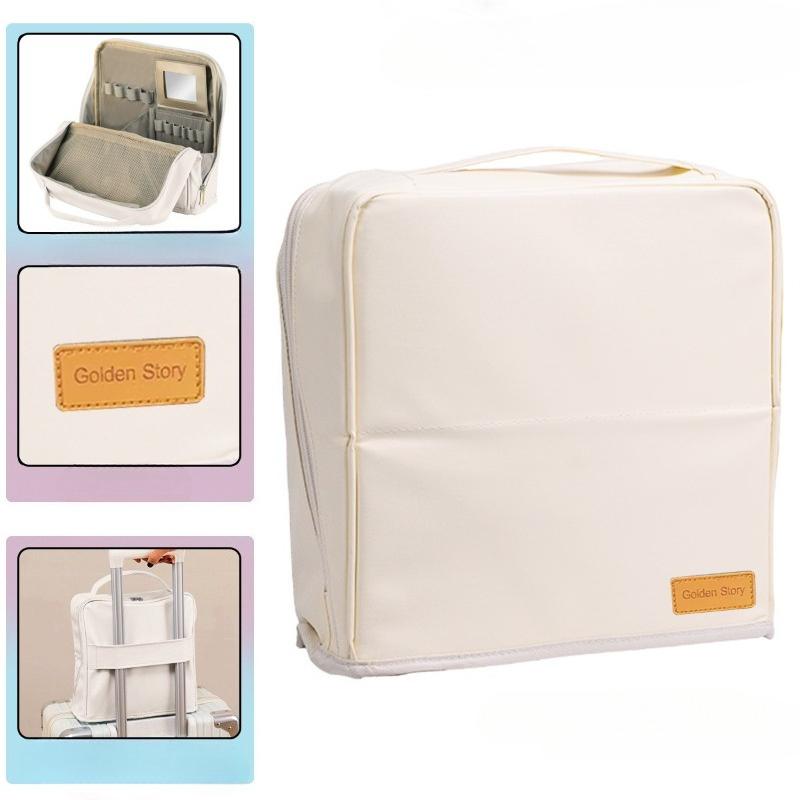Hangable Luggage Makeup Bag Portable Makeup Storage Bag High Aesthetic Value Large Capacity Ins Waterproof Toiletries Bag Travel Cosmetic Btorage Bags 26*26*10cm
Hangable Luggage Makeup Bag Portable Makeup Storage Bag High Aesthetic Value Large Capacity Ins Waterproof Toiletries Bag Travel Cosmetic Btorage Bags 26*26*10cm