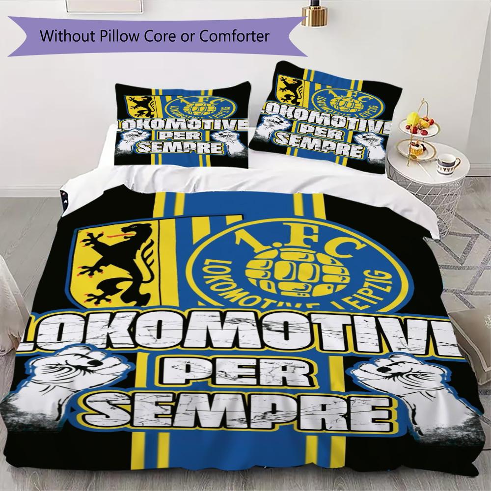 Lokomotive Leipzig Pattern Bedding uilt Set uilt Cover Pillowcase Home Decoration Birthday Gift (1 * duvet cover + 2 * pillowcase without core)71 135x200cm
Lokomotive Leipzig Pattern Bedding uilt Set uilt Cover Pillowcase Home Decoration Birthday Gift (1 * duvet cover + 2 * pillowcase without core)71 135x200cm