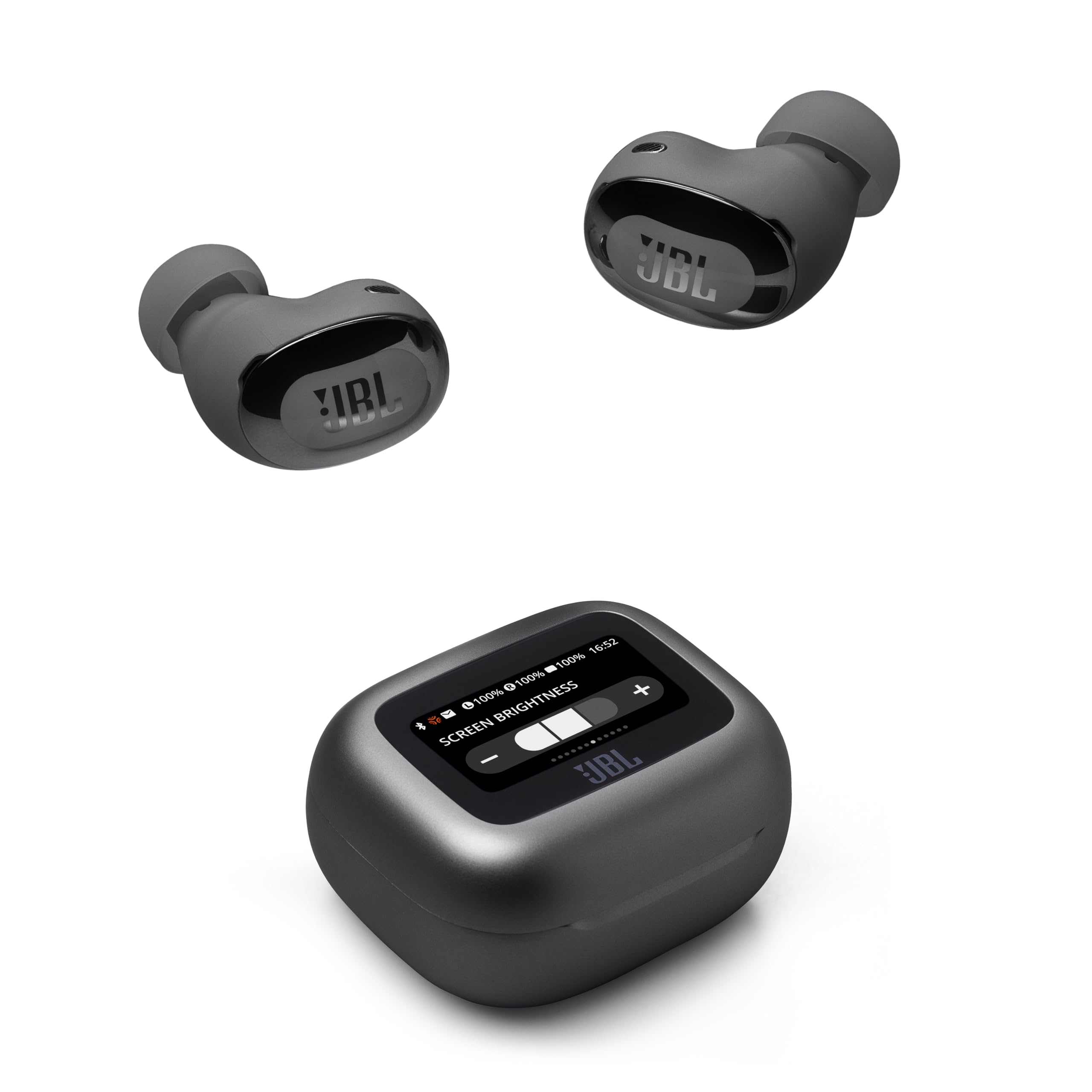Наушники JBL LIVE BUDS 3 с дисплеем Smart Touch, совместимы с высоким разрешением, шумоподавлением, динамическим драйвером 10 мм (черный)
Наушники JBL LIVE BUDS 3 с дисплеем Smart Touch, совместимы с высоким разрешением, шумоподавлением, динамическим драйвером 10 мм (черный)