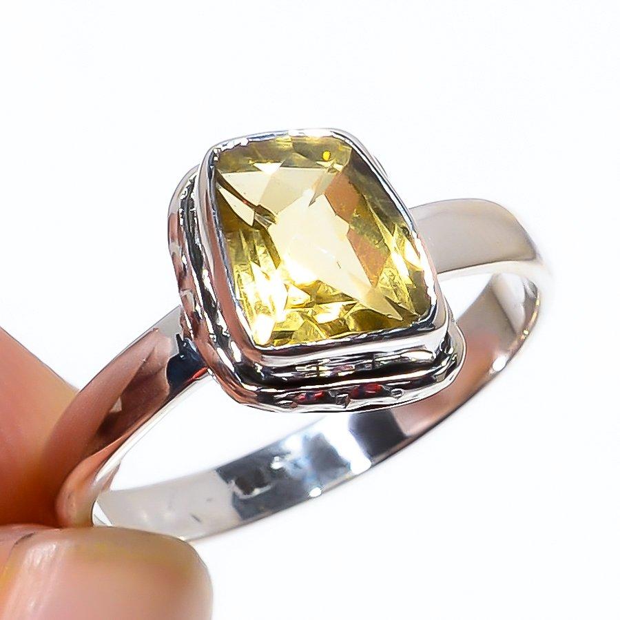 Подарочное кольцо из чистого серебра 925 пробы с натуральным цитрином, ручной работы, S.8 V4Y80
Подарочное кольцо из чистого серебра 925 пробы с натуральным цитрином, ручной работы, S.8 V4Y80