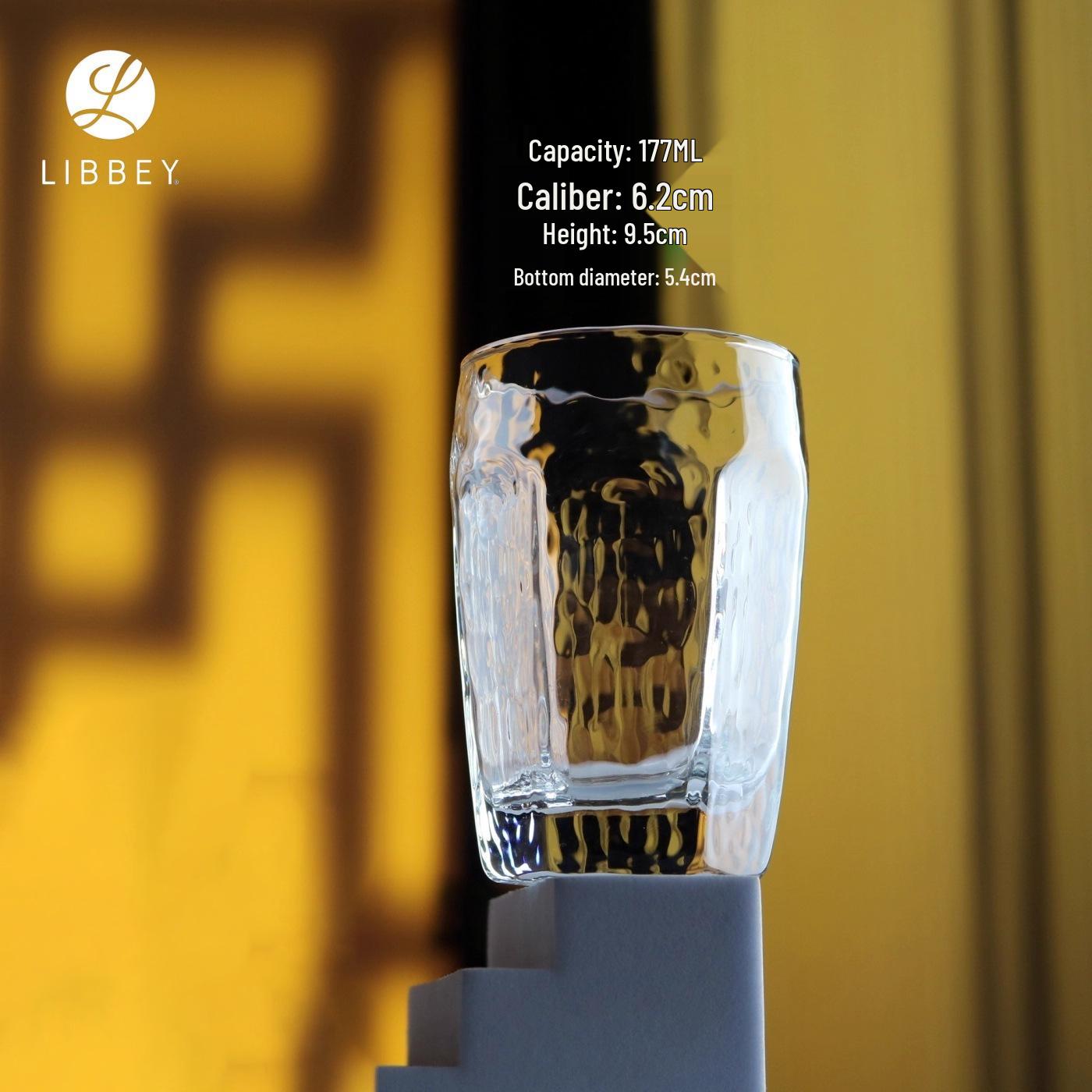 Libbey Hammered Texture Glass Cup for Water, Beer, Juice, or Cold Drinks - Transparent & Comfortable Design
Libbey Hammered Texture Glass Cup for Water, Beer, Juice, or Cold Drinks - Transparent & Comfortable Design