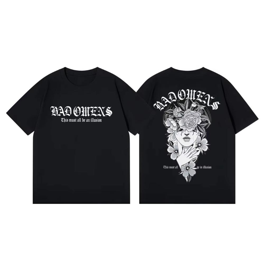 Rock Band Bad Omens Tour 2026 Graphic T Shirts Rock Fashion Vintage Short Sleeve T-shirts Men Women High Quality Cotton T-shirts 5XL
Rock Band Bad Omens Tour 2026 Graphic T Shirts Rock Fashion Vintage Short Sleeve T-shirts Men Women High Quality Cotton T-shirts 5XL