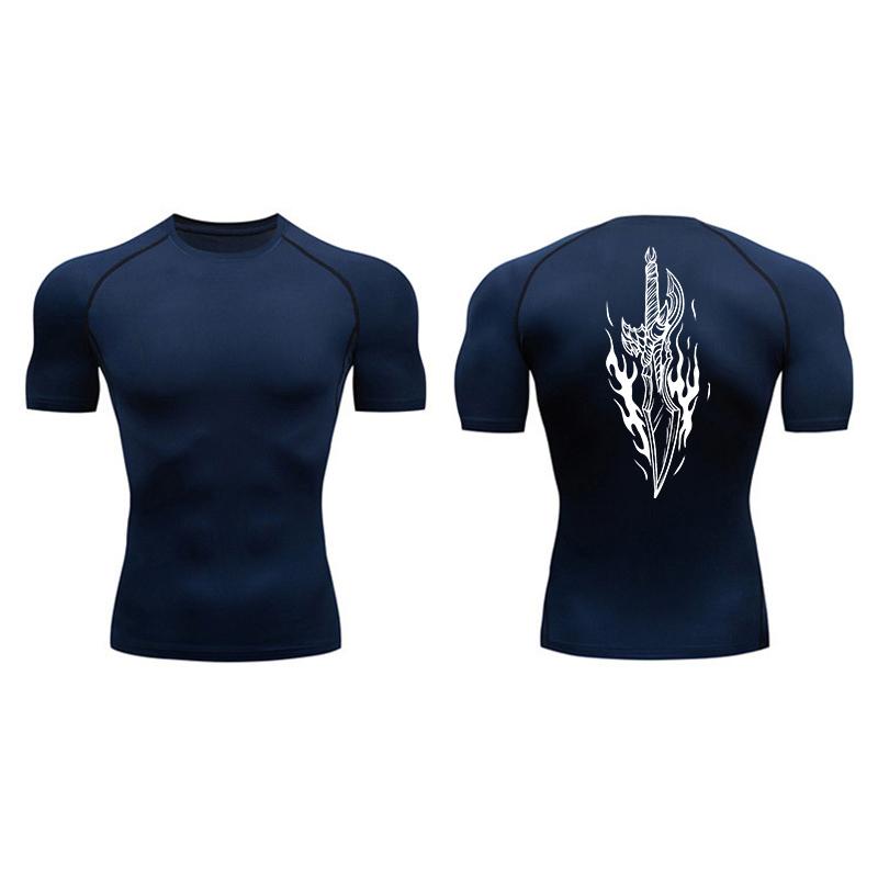 Dagger Graphic Compression Shirts for Men Sporty Quick Dry Tee Tshirt Tops Gym Workout Running Undershirts Baselayers Sportswear S
Dagger Graphic Compression Shirts for Men Sporty Quick Dry Tee Tshirt Tops Gym Workout Running Undershirts Baselayers Sportswear S