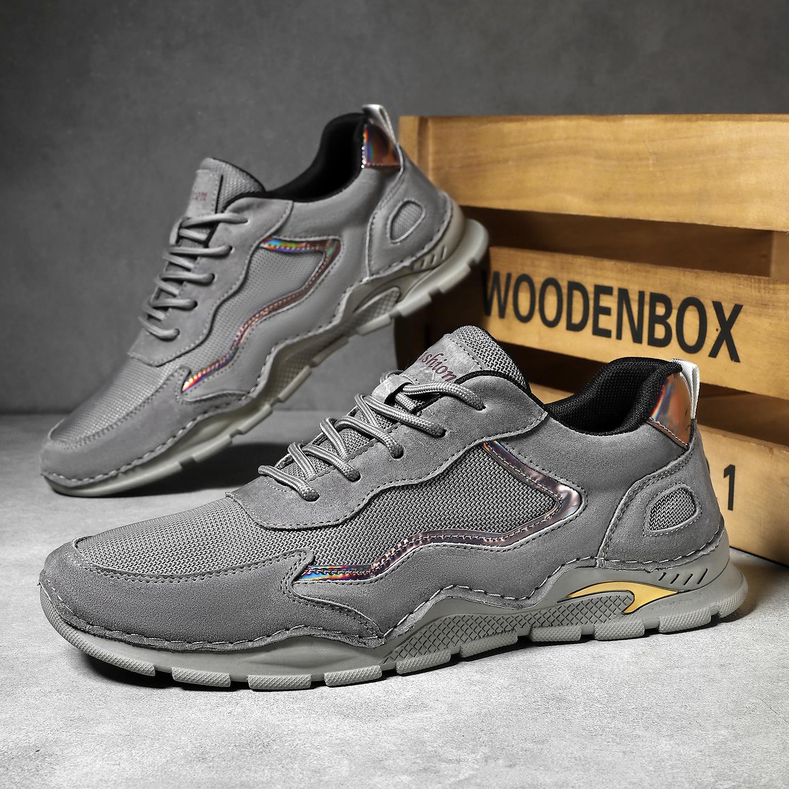 Popular leather personalized outdoor casual men s shoes hiking hiking shoes men s trendy shoes platform big head shoes 46
Popular leather personalized outdoor casual men s shoes hiking hiking shoes men s trendy shoes platform big head shoes 46