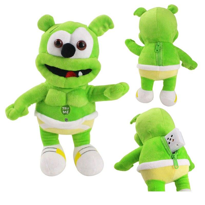 30 см Gummy Bear Voice Pet Забавные плюшевые игрушки Мягкие звучащие плюшевые игрушки Кукла Детский лучший подарок на день рождения
30 см Gummy Bear Voice Pet Забавные плюшевые игрушки Мягкие звучащие плюшевые игрушки Кукла Детский лучший подарок на день рождения