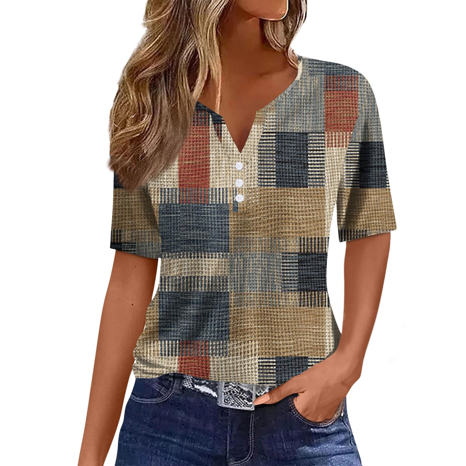 Жіночі повсякденні вільні сорочки Модні топи Футболки S жовтий
Жіночі повсякденні вільні сорочки Модні топи Футболки S жовтий