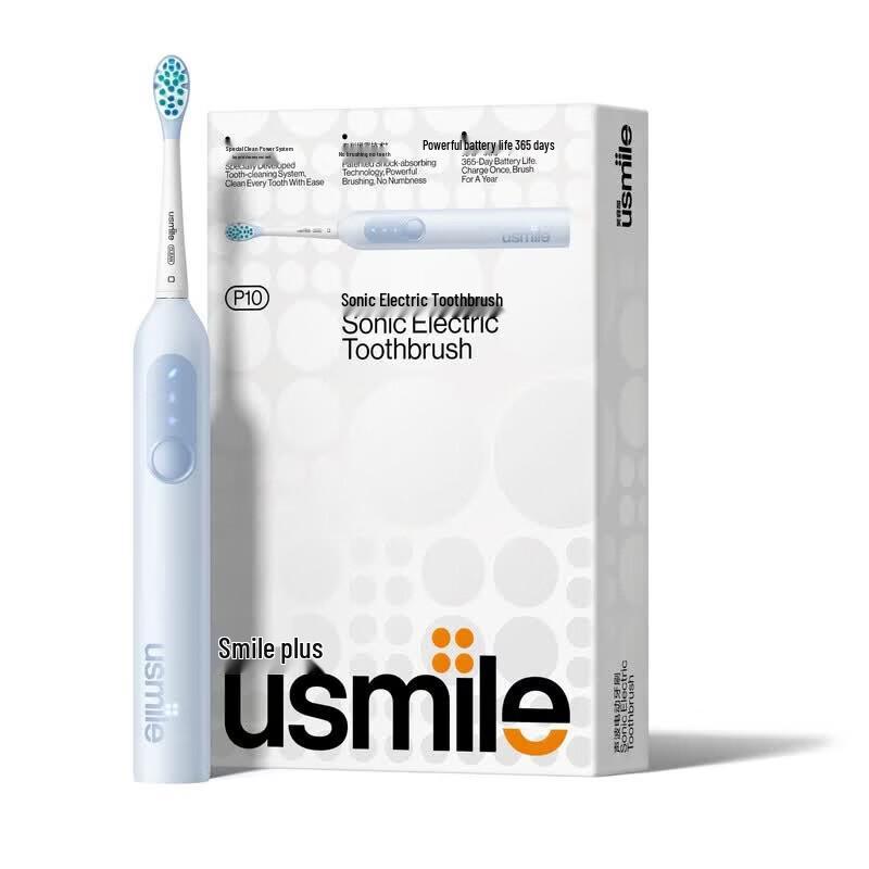 usmile P10 Sonic Electric Toothbrush CN plug (adapter included)
usmile P10 Sonic Electric Toothbrush CN plug (adapter included)