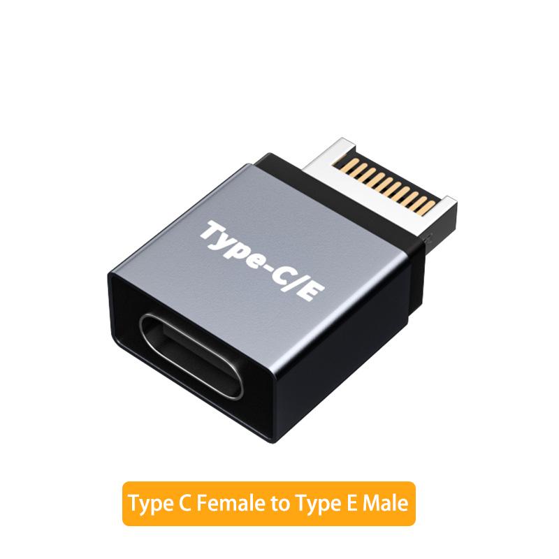 Connector USB 3.1 Front Panel Header Type C to Type E Expansion Plug Converter Desktop Computer Motherboard Cable Adapter
Connector USB 3.1 Front Panel Header Type C to Type E Expansion Plug Converter Desktop Computer Motherboard Cable Adapter