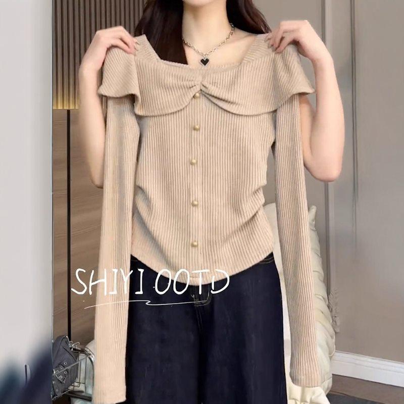 Топ большого размера с оборками-пеплумом и длинными рукавами, стройнящий, для женщин, осень 2025 2XL (Recommended 136-154 jin)
Топ большого размера с оборками-пеплумом и длинными рукавами, стройнящий, для женщин, осень 2025 2XL (Recommended 136-154 jin)