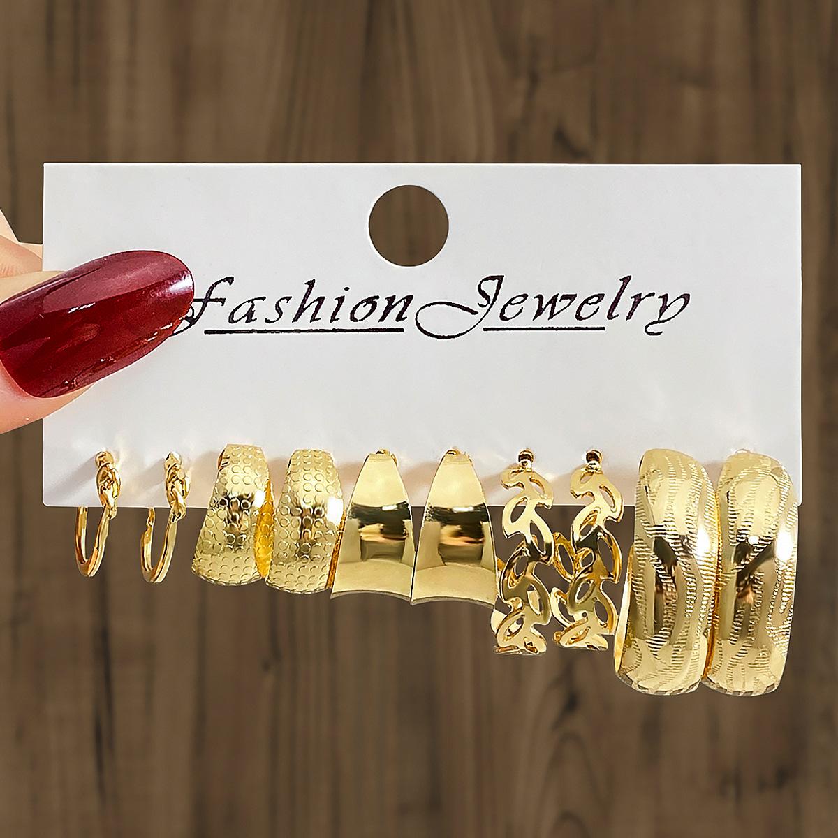 10Pcs Vintage Geometric Gold Color Metal Earrings Set for Women Punk Pearl Creative Drop Earring Atmospheric Metal Style Jewelry
10Pcs Vintage Geometric Gold Color Metal Earrings Set for Women Punk Pearl Creative Drop Earring Atmospheric Metal Style Jewelry