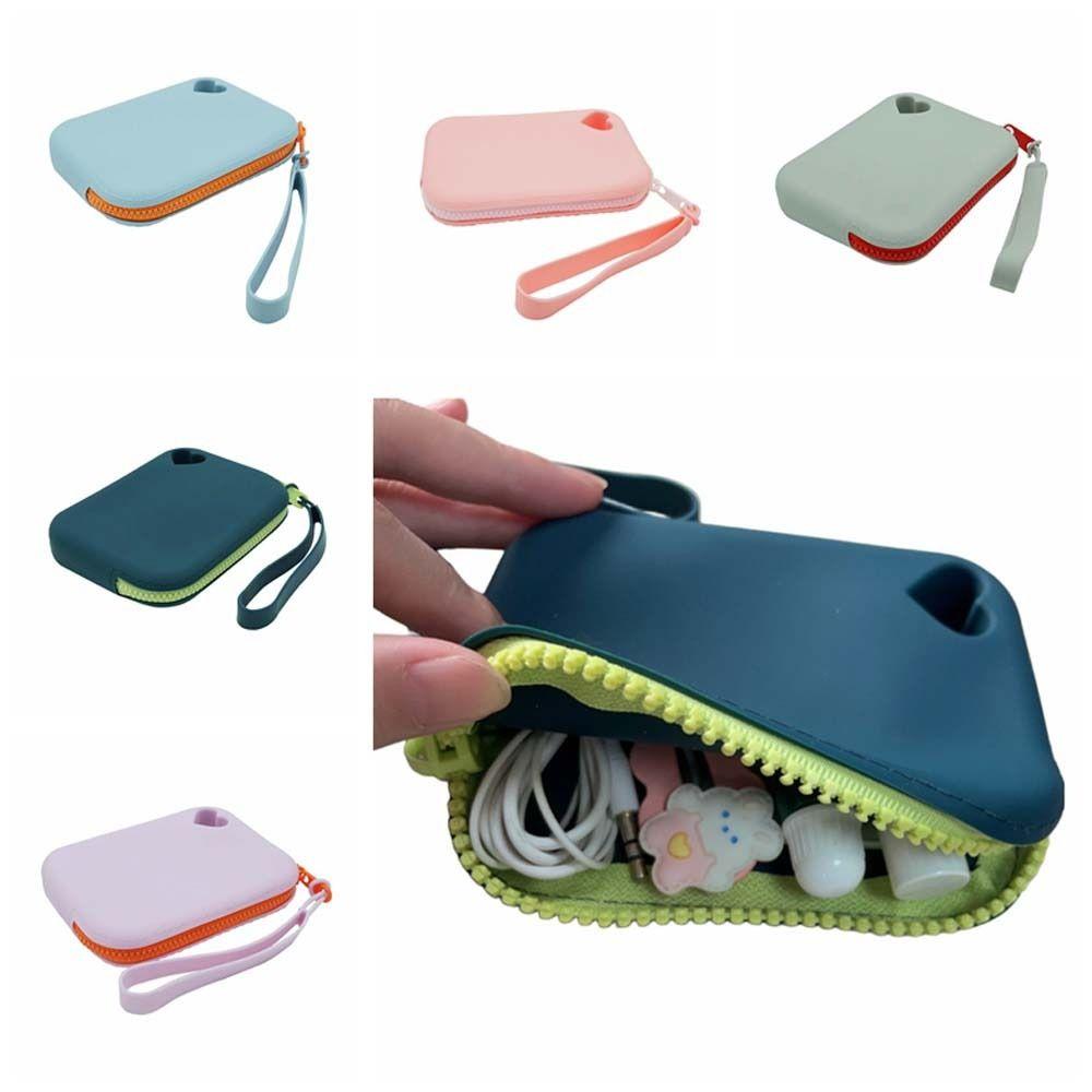 Rectangle Silicone Coin Purse Wallet With Lanyard Korean Storage Wrist Bag Students синій
Rectangle Silicone Coin Purse Wallet With Lanyard Korean Storage Wrist Bag Students синій