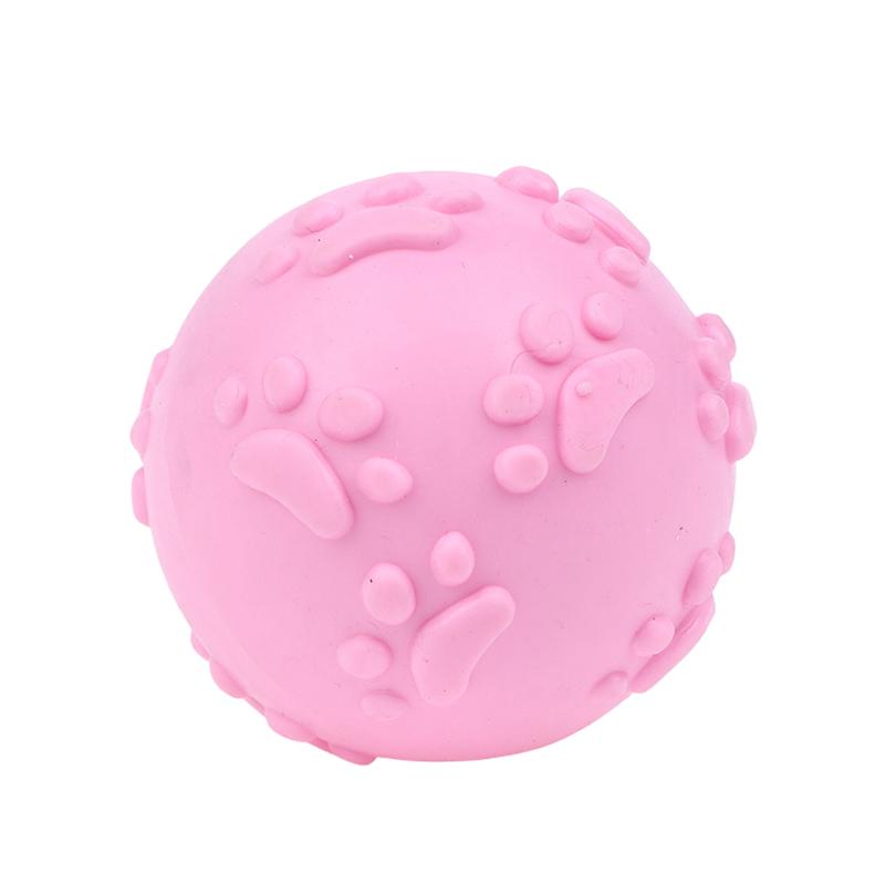 1Pc Interactive Squeaky Rubber Dog Toy Ball Cartoon Paw Print Design Durable Chew Dental Health Plaything for Small Breeds
1Pc Interactive Squeaky Rubber Dog Toy Ball Cartoon Paw Print Design Durable Chew Dental Health Plaything for Small Breeds