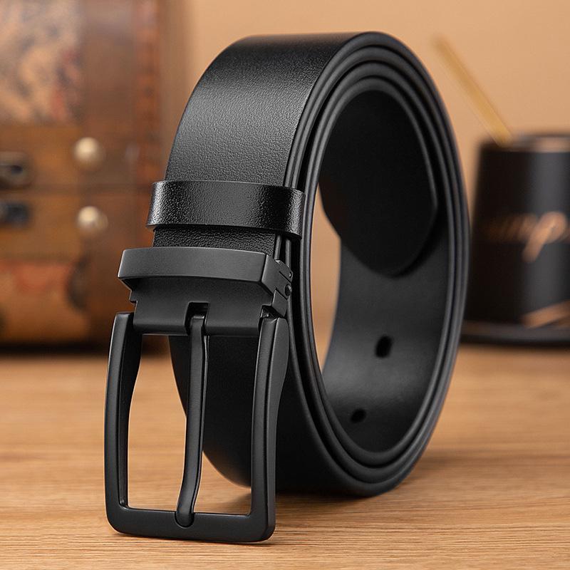 Men s Fashionable Korean Style Genuine Leather Belt with Pin Buckle – Black 105 cm чёрный
Men s Fashionable Korean Style Genuine Leather Belt with Pin Buckle – Black 105 cm чёрный
