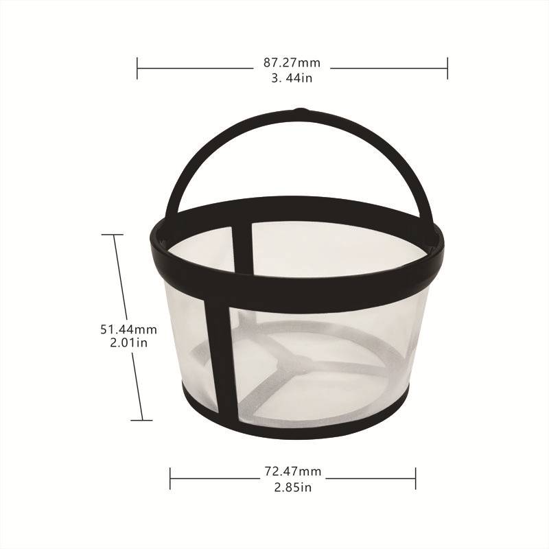 2pc Coffee Filter Basket Stainless Steel Mesh Nylon Coffee Filter Machine Reusable Tea Coffee Filter Screen Coffee Accessories
2pc Coffee Filter Basket Stainless Steel Mesh Nylon Coffee Filter Machine Reusable Tea Coffee Filter Screen Coffee Accessories