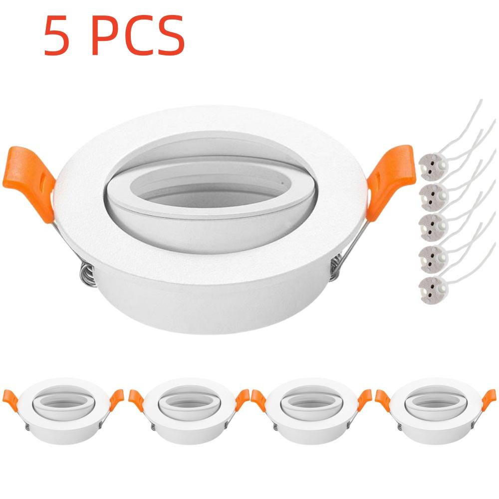5 шт. Встраиваемый потолочный светильник, точечный светильник MR16 LED, для гостиной, спальни, прихожей, домашнее освещение
5 шт. Встраиваемый потолочный светильник, точечный светильник MR16 LED, для гостиной, спальни, прихожей, домашнее освещение
