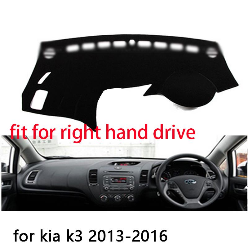 for Kia K3 K 3 2013 2014 2015 2016 Right and Left Hand Drive Car Dashboard Covers Mat Shade Cushion Pad Carpets Accessories Blue Edge
for Kia K3 K 3 2013 2014 2015 2016 Right and Left Hand Drive Car Dashboard Covers Mat Shade Cushion Pad Carpets Accessories Blue Edge