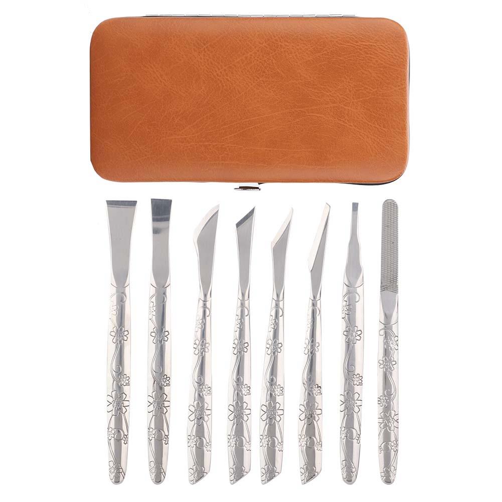 8 шт., пилка для ног из нержавеющей стали, набор инструментов для удаления омертвевшей кожи, мозолей, бритва для ног, набор инструментов для педикюра
8 шт., пилка для ног из нержавеющей стали, набор инструментов для удаления омертвевшей кожи, мозолей, бритва для ног, набор инструментов для педикюра