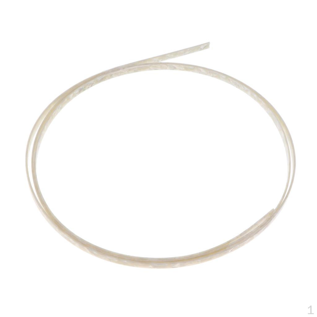 1 Piece White Guitar Celluloid Binding Purfling Edging Strip 650x1.5mm 6mm
1 Piece White Guitar Celluloid Binding Purfling Edging Strip 650x1.5mm 6mm