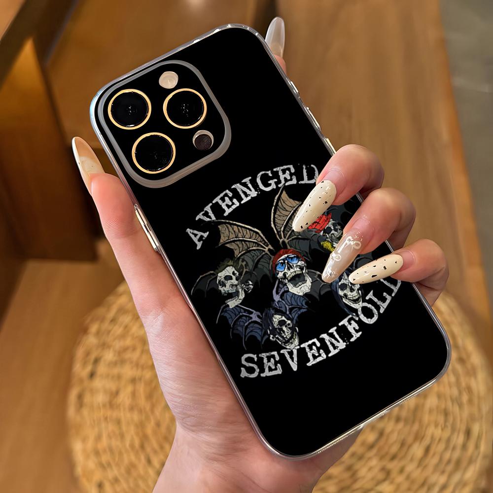 Avenged S-Sevenfold R-Rock Phone Case For IPhone 17 16 Pro Max 15 14 13 11 12 Mini Xs X Xr 7 8 Plus Se Transparent Cover iPhone 16 Pro
Avenged S-Sevenfold R-Rock Phone Case For IPhone 17 16 Pro Max 15 14 13 11 12 Mini Xs X Xr 7 8 Plus Se Transparent Cover iPhone 16 Pro