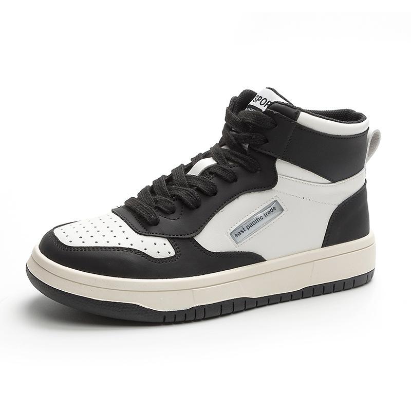 Кожаные высокие осенние кроссовки черного и белого цвета, женская обувь больших размеров 41 чёрный
Кожаные высокие осенние кроссовки черного и белого цвета, женская обувь больших размеров 41 чёрный