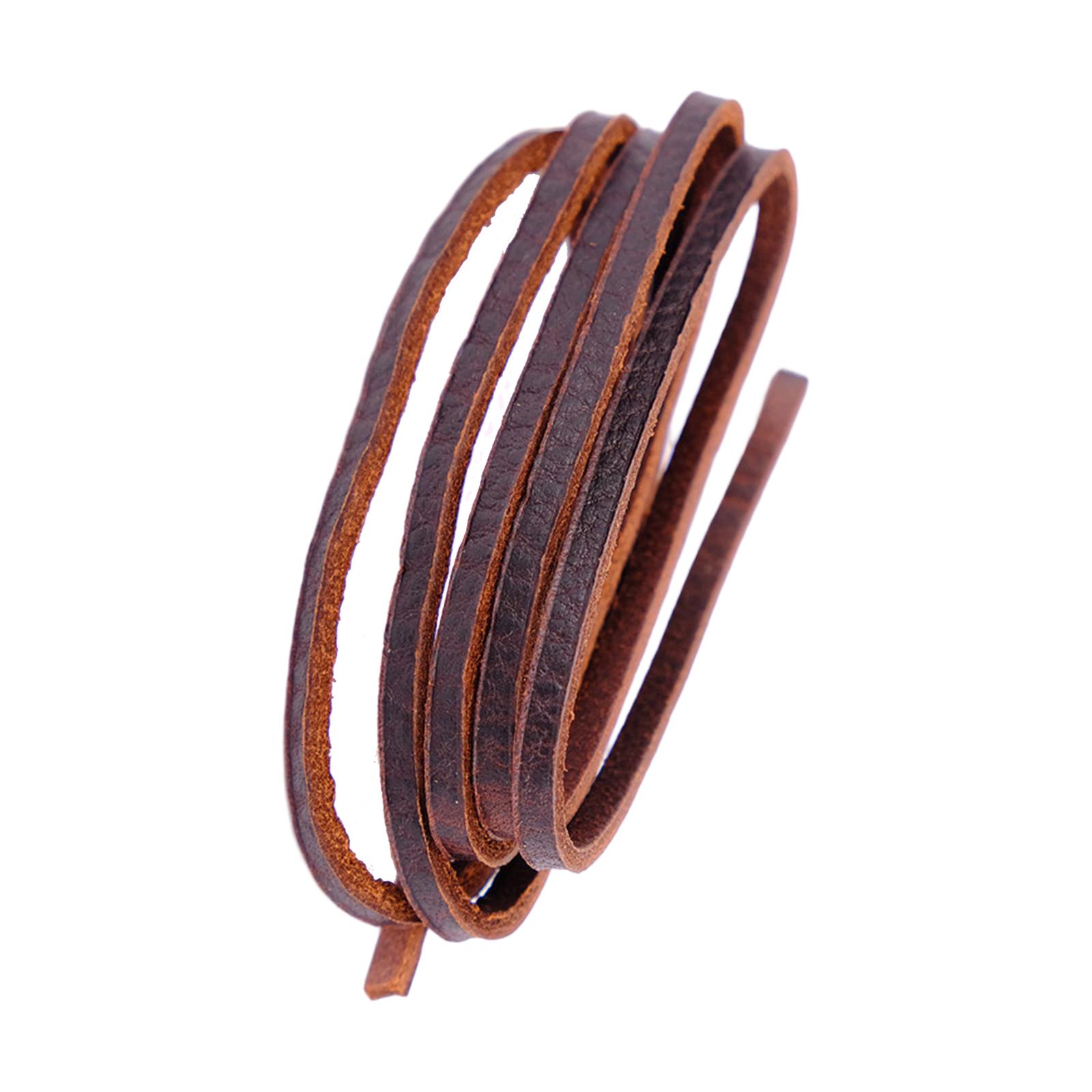 Ремешок из искусственной кожи для браслетов и ожерелий ручной работы Элегантный шнур из коровьей кожи Аксессуары для изготовления ювелирных изделий кофейный
Ремешок из искусственной кожи для браслетов и ожерелий ручной работы Элегантный шнур из коровьей кожи Аксессуары для изготовления ювелирных изделий кофейный