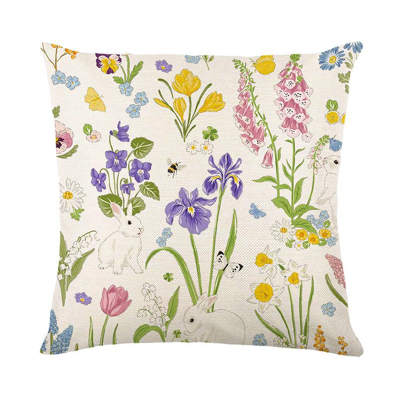 Easter Plaid Printed Pillow Cover Holiday Decoration Living Room Sofa Cushion Cover Bedroom Cushion 45 * 45Cm (without pillow core)
Easter Plaid Printed Pillow Cover Holiday Decoration Living Room Sofa Cushion Cover Bedroom Cushion 45 * 45Cm (without pillow core)