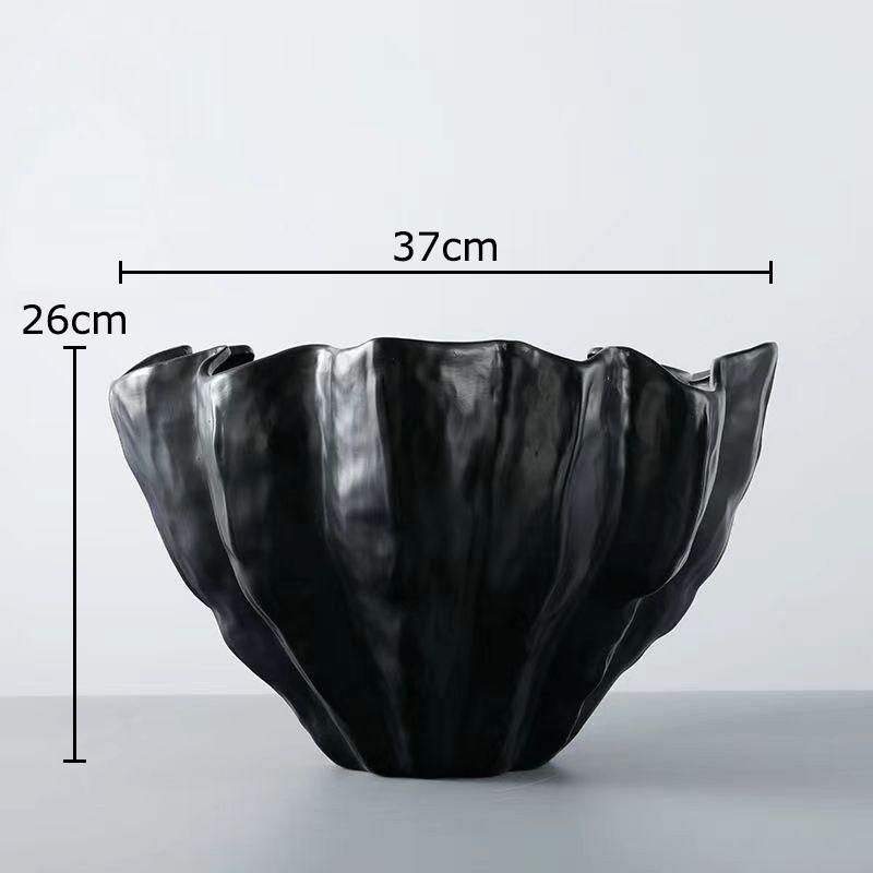 Irregular Black Resin Vase Flower Bud Shaped Vase Desk Decoration Flowers Arrangement Modern Floral Vases Room Aesthetic Decor чорний
Irregular Black Resin Vase Flower Bud Shaped Vase Desk Decoration Flowers Arrangement Modern Floral Vases Room Aesthetic Decor чорний