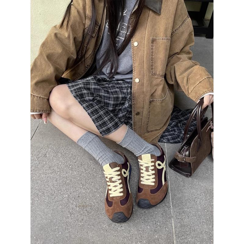 Cow soft leather mango head retro lace-up Forrest Gump shoes women s 2025 new leisure sports contrasting colors inner height-increasing German tra 35
Cow soft leather mango head retro lace-up Forrest Gump shoes women s 2025 new leisure sports contrasting colors inner height-increasing German tra 35