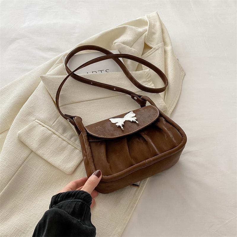 Versatile pleated bag fashionable Korean version small square bag women 2025 new French niche underarm messenger bag cute коричневый
Versatile pleated bag fashionable Korean version small square bag women 2025 new French niche underarm messenger bag cute коричневый
