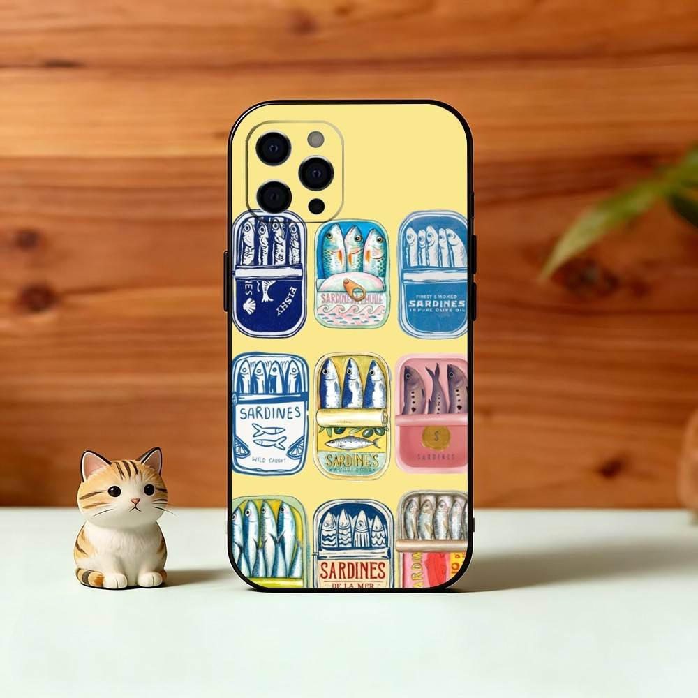 S-Sardines F-Fish Art Phone Case For iPhone 17,16,15,14,13,12,11 Plus,Pro Max,XS,Soft Silicone Black Cover iPhone17air
S-Sardines F-Fish Art Phone Case For iPhone 17,16,15,14,13,12,11 Plus,Pro Max,XS,Soft Silicone Black Cover iPhone17air