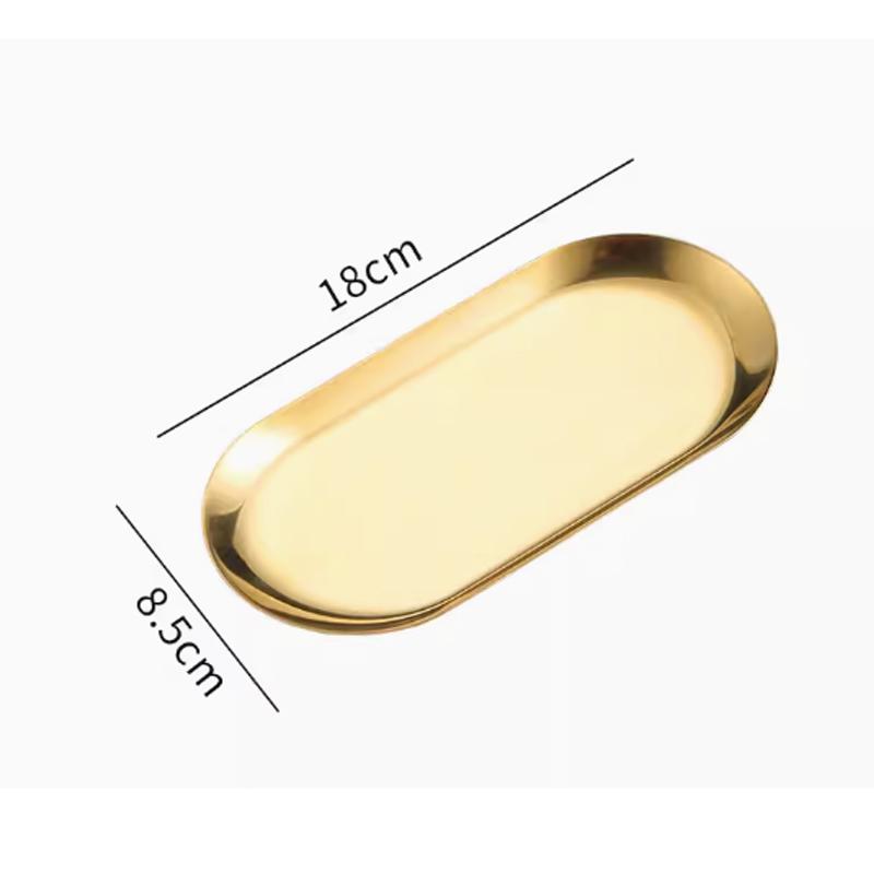 Золотой поднос для хранения фруктов из нержавеющей стали, демонстрационная тарелка для украшений, кухонный органайзер, инструменты, металлическая стойка для хранения в туалете, для дома
Золотой поднос для хранения фруктов из нержавеющей стали, демонстрационная тарелка для украшений, кухонный органайзер, инструменты, металлическая стойка для хранения в туалете, для дома