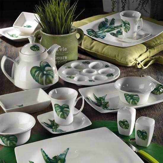 Kütahya Porcelain Bone Mare 36 штук 10150 набор для завтрака с узором
Kütahya Porcelain Bone Mare 36 штук 10150 набор для завтрака с узором