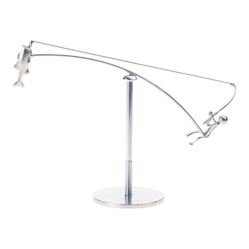 Dynamic Floating Fisherman Sculpture Office Desk Decoration Rustproof Easily Maintenance Unique Artistic Gift 1
Dynamic Floating Fisherman Sculpture Office Desk Decoration Rustproof Easily Maintenance Unique Artistic Gift 1