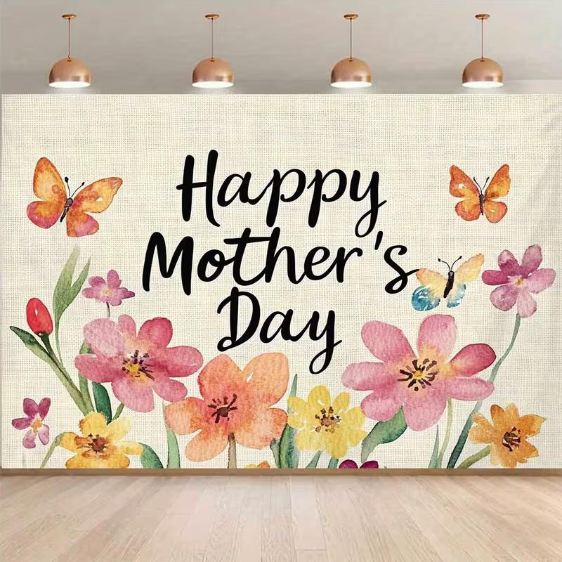 2D Mother s Day Backdrop Happy Mother s Day Flowers & Butterflies Photo Booth Background 47.2x31.5inch/120*80cm
2D Mother s Day Backdrop Happy Mother s Day Flowers & Butterflies Photo Booth Background 47.2x31.5inch/120*80cm