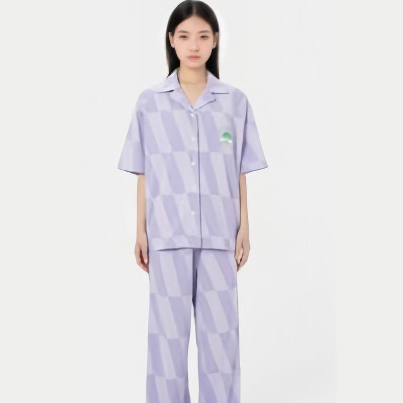 Cardigan Women S Pajamas Purple Elephant Cardigan Short Sleeve Trousers Loose Large Size Loungewear Wear Set M
Cardigan Women S Pajamas Purple Elephant Cardigan Short Sleeve Trousers Loose Large Size Loungewear Wear Set M