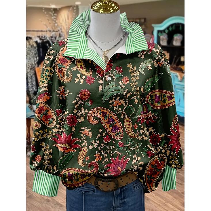 Женская блузка в ретро-рождественский узор - отложной воротник, длинный рукав, свободный повседневный силуэт, праздничный топ с принтом елки, подходит для осени/зимы 3XL чёрный
Женская блузка в ретро-рождественский узор - отложной воротник, длинный рукав, свободный повседневный силуэт, праздничный топ с принтом елки, подходит для осени/зимы 3XL чёрный