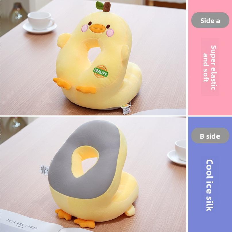 Portable Cartoon Plush Nap Pillow Animal Pattern Wear Resistant Desk Rest Pillow Soft Hollow Hole Sleeping Pillow Office
Portable Cartoon Plush Nap Pillow Animal Pattern Wear Resistant Desk Rest Pillow Soft Hollow Hole Sleeping Pillow Office