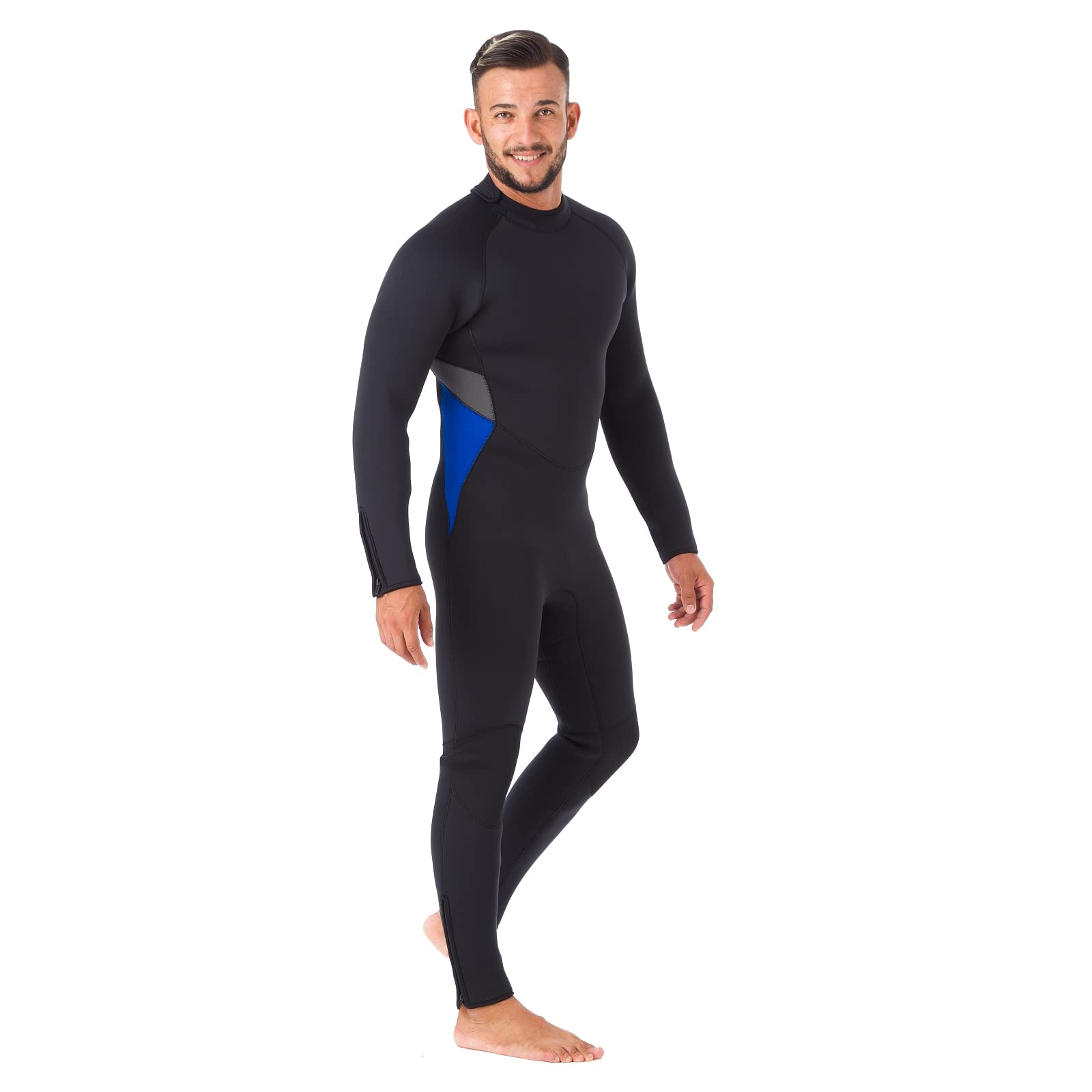 GT Suit Wetsuit Full Suit 5mm Diving Suit Suitable Diving and Snorkeling Style (PRO Specifications) Sports (ML Size, Men s A)
GT Suit Wetsuit Full Suit 5mm Diving Suit Suitable Diving and Snorkeling Style (PRO Specifications) Sports (ML Size, Men s A)