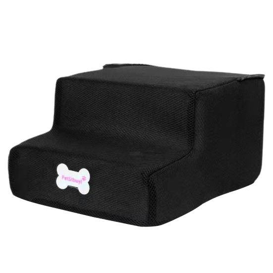 Yousheng Pet Ladder 2-ступенева протиковзка тканина, міцна рампа для скелелазіння собак для цуценят Two Layers Mesh Side чорний
Yousheng Pet Ladder 2-ступенева протиковзка тканина, міцна рампа для скелелазіння собак для цуценят Two Layers Mesh Side чорний