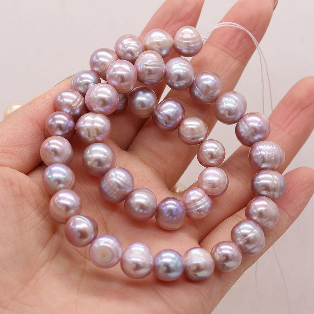 1String, Boho Natural Freshwater Pearls, Irregular Round Pearl Beads, 10–11 mm, for DIY Necklace Bracelet, Jewelry Making, Birthday Party Crafts, 36cm 1String/10-11mm-36cm фіолетовий
1String, Boho Natural Freshwater Pearls, Irregular Round Pearl Beads, 10–11 mm, for DIY Necklace Bracelet, Jewelry Making, Birthday Party Crafts, 36cm 1String/10-11mm-36cm фіолетовий
