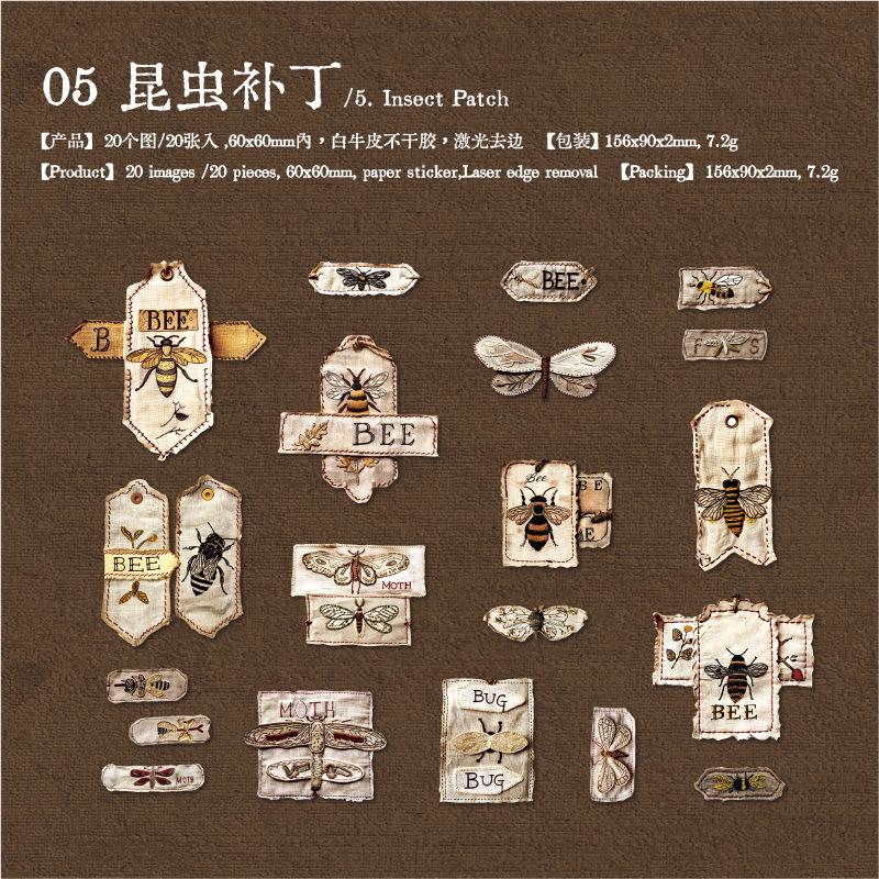 20-Piece Fabric-Style Decorative Stickers, Soft Cloth Designs Great for Adding Warm Accents to Planners, DIY Gifts, and Notebook
20-Piece Fabric-Style Decorative Stickers, Soft Cloth Designs Great for Adding Warm Accents to Planners, DIY Gifts, and Notebook