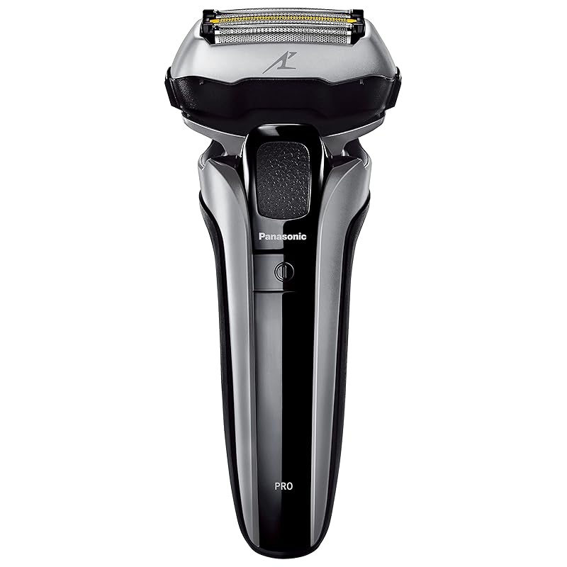 Мужская бритва Panasonic Ram Dash PRO с 5 лезвиями. Можно бриться даже во время зарядки. Серебряный ES-LV5J-S.
Мужская бритва Panasonic Ram Dash PRO с 5 лезвиями. Можно бриться даже во время зарядки. Серебряный ES-LV5J-S.