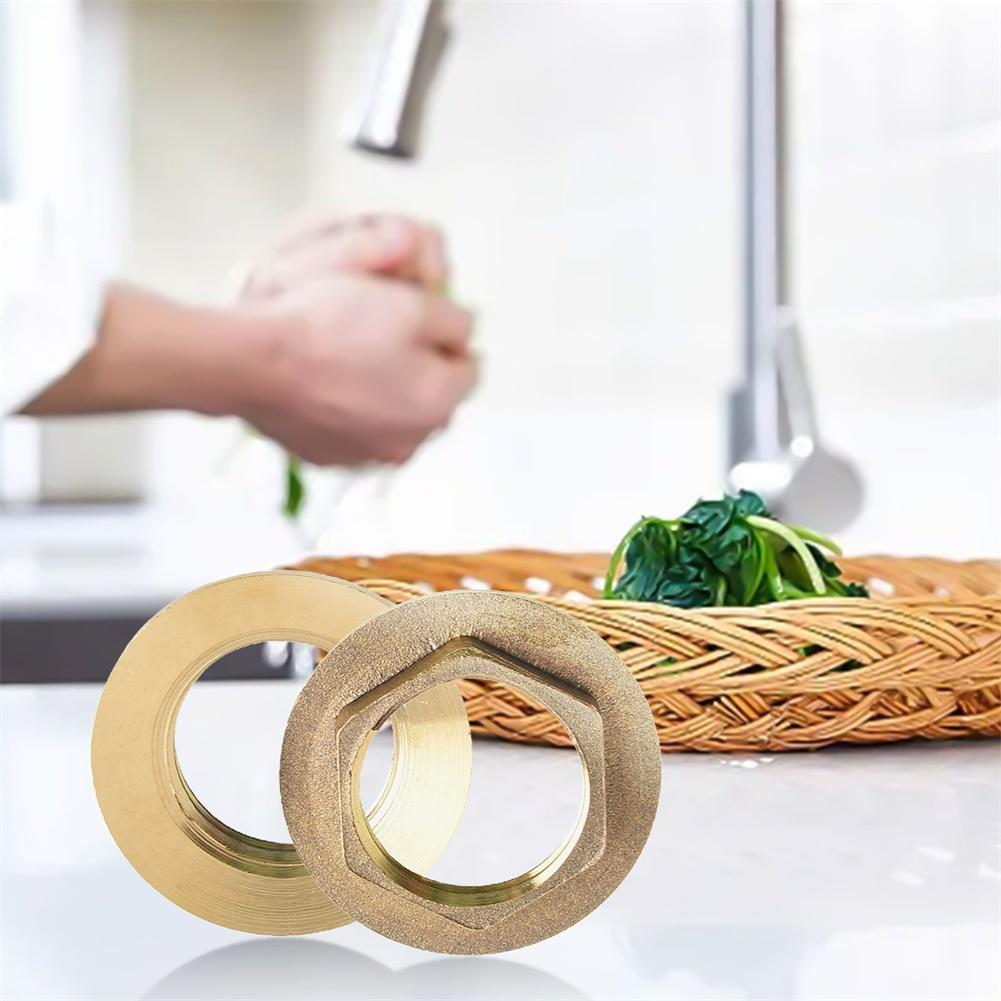 6pcs Gold Brass G1/2 Flange Hex Back Nuts For Tap Installation Pipe Connection For Faucet Repair Bathroom Plumbing Fixtures China Mainland
6pcs Gold Brass G1/2 Flange Hex Back Nuts For Tap Installation Pipe Connection For Faucet Repair Bathroom Plumbing Fixtures China Mainland