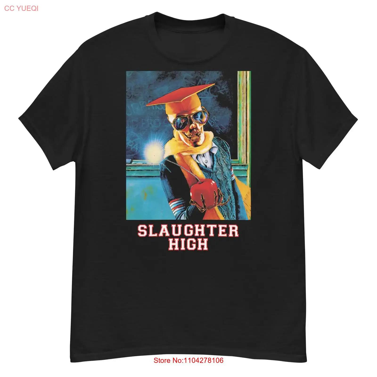 Slaughter High cult slasher film fan art t shirt vintage Washed homme Casual graphic Soft streetwear Slightly Stylish 5XL різнокольоровий
Slaughter High cult slasher film fan art t shirt vintage Washed homme Casual graphic Soft streetwear Slightly Stylish 5XL різнокольоровий
