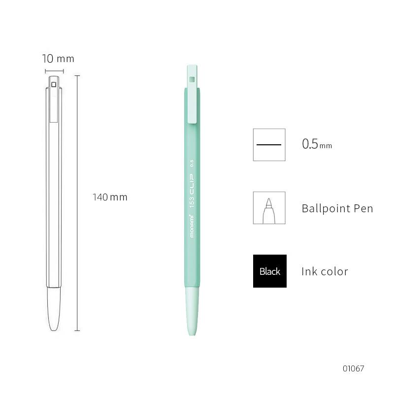 Munaime Korea Hexagonal Soft Grip Black Ballpoint Pen 0.5mm Medium Oil 1067
Munaime Korea Hexagonal Soft Grip Black Ballpoint Pen 0.5mm Medium Oil 1067
