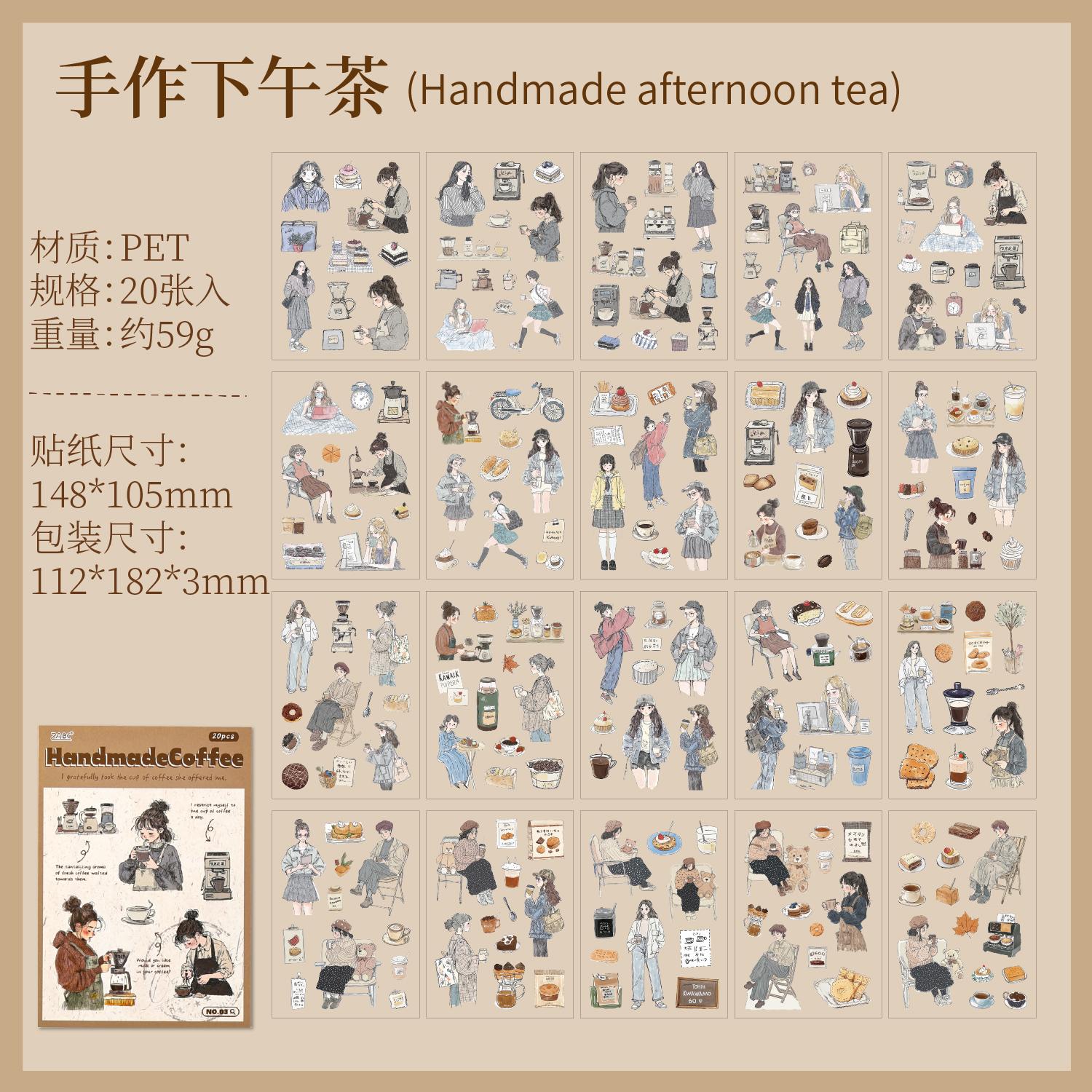 20 Sheets PET Die cut Stickers book Cartoon girl characters Decorative handmade Craft Material Diary Album Scrapbooking Supplies
20 Sheets PET Die cut Stickers book Cartoon girl characters Decorative handmade Craft Material Diary Album Scrapbooking Supplies