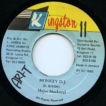 7inch Record MAJOR MACKEREL - Monkey D.J. NONE Kingston 11 1993 Jamaica Reggae, Ska & Dub Used
7inch Record MAJOR MACKEREL - Monkey D.J. NONE Kingston 11 1993 Jamaica Reggae, Ska & Dub Used