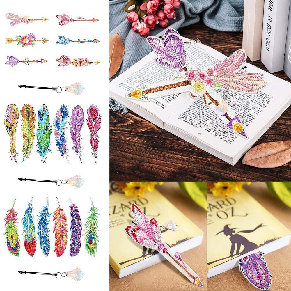 Shaped Diamond Embroidery Book Mark Feather Bookmark Diamond Painting Bookmark Tassel Bookmark
Shaped Diamond Embroidery Book Mark Feather Bookmark Diamond Painting Bookmark Tassel Bookmark