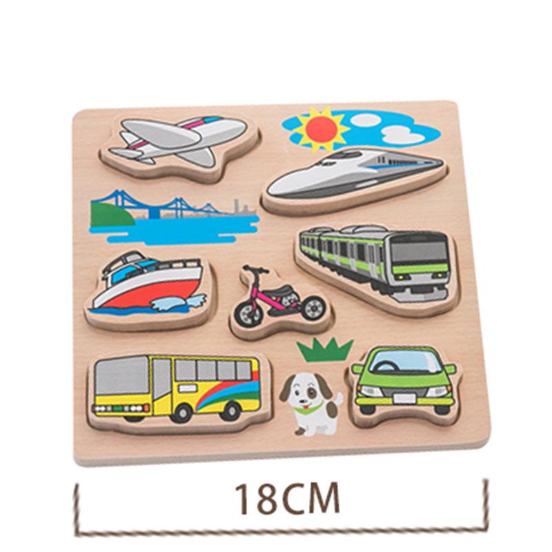 Wooden Educational Toys: Cartoon Animal & Vehicle Pieces for Boys & Girls
Wooden Educational Toys: Cartoon Animal & Vehicle Pieces for Boys & Girls